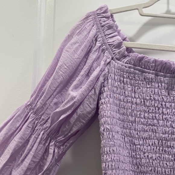 Emory Park light purple long sleeved top - Picture 2 of 4